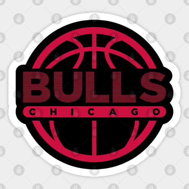 Chicago Bulls 1 Sticker by HooPet